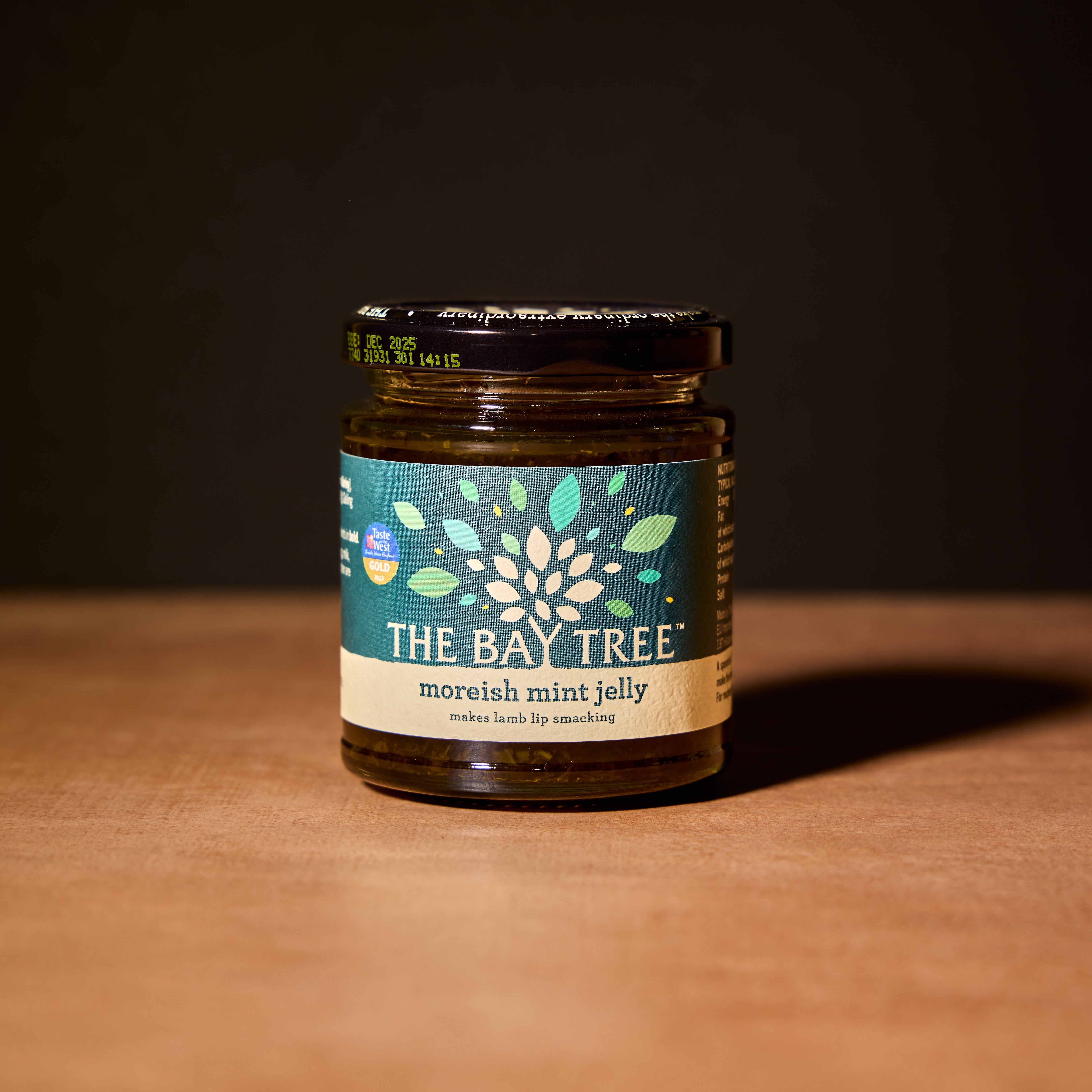 The Bay Tree mint jelly, 210g jar